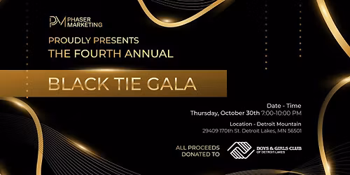 Phaser Fundraiser | 4th Annual Black Tie Gala