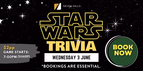 Star Wars Trivia Night at Clock-Out Lounge