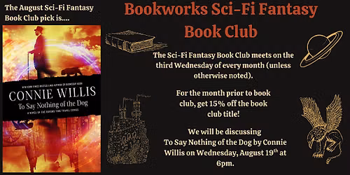 August Sci-Fi Fantasy Book Club