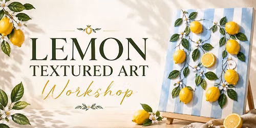 Lemon Textured Art by Infinite Inspire Hub