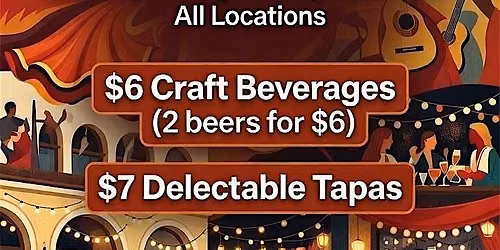 $6\/$7 Happy Hour: Best Happy Hour In Buckhead,  $6 Beverages & $7 Tapas