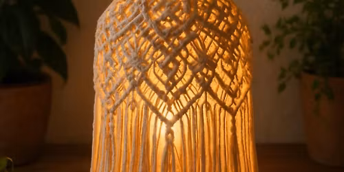 Workshop - Macram\u00e9 lucerna