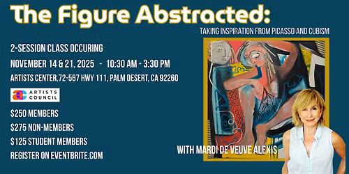 The Figure Abstracted: Taking Inspiration from Picasso and Cubism with Mardi de Veuve Alexis