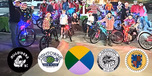 Christmas Glow Ride with High On The Hog