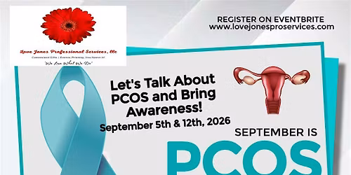 Let's Talk About PCOS and Bring Awareness In-Person Speaker Event
