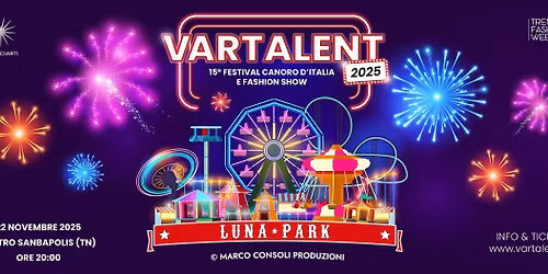 VARTALENT 2025 15\u00b0 FESTIVAL CANORO D\u2019ITALIA E FASHION SHOW
