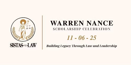 Inaugural Warren Nance Scholarship Celebration