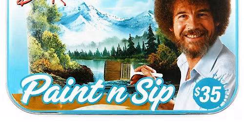 Happy Little Trees- Bob Ross Paint n Sip-  CS- Ardmore