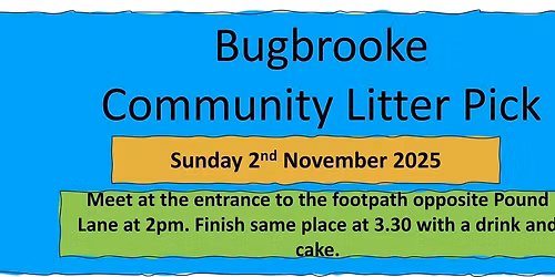Bugbrooke village litter pick November 2025