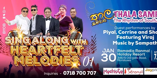 'Sing along with heart felt melodies' presented by THALA SAMPATH