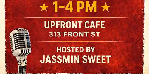 Open Mic - hosted by Jassmin Sweet