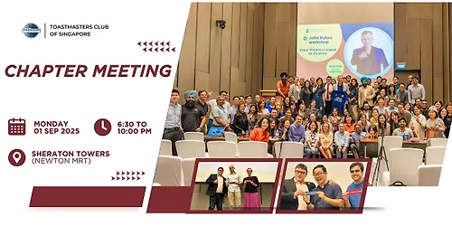 Discover Public Speaking with Toastmasters @ Sheraton Towers