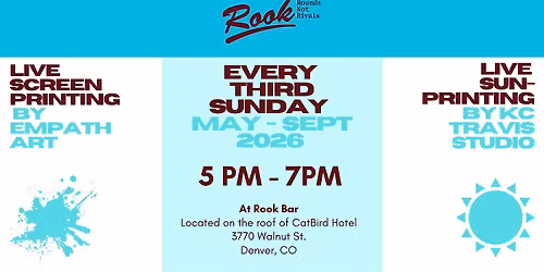 Summer Print Party at Rook