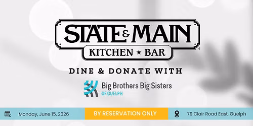 State & Main Dine & Donate Event