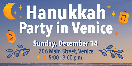 Mishkon's Hanukkah Candle Lighting Party