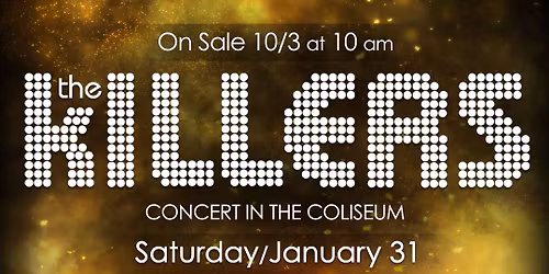 Concert in the Coliseum - The Killers at TPC of Scottsdale