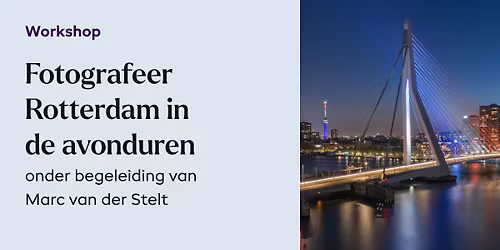 Rotterdam By Night - Marc van der Stelt