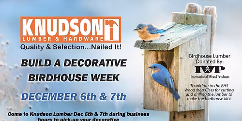 Build a Decorative Birdhouse Days