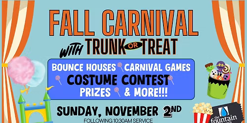 Fall Carnival at The Fountain Church