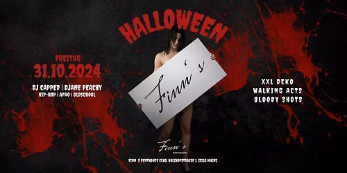 Die gr\u00f6\u00dfte Halloweenparty in Mainz | Finn\u00b4 s Penthouse Club