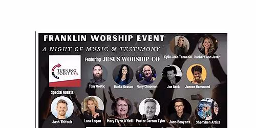 Franklin Worship Event at Kaleidoscope Studios at The Factory, Franklin TN.