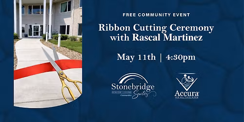 Ribbon Cutting Ceremony with Rascal Martinez