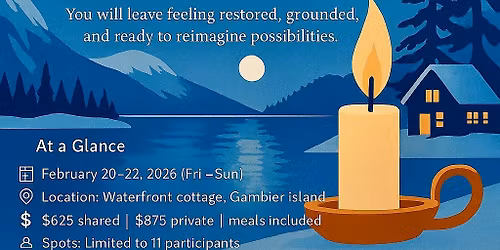 Gambier Island Winter Retreat