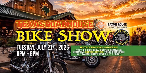 TBRHD Texas Roadhouse Bike Night | Featuring Fallen Riders Foundation