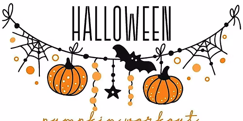 Halloween pumpkin workout
