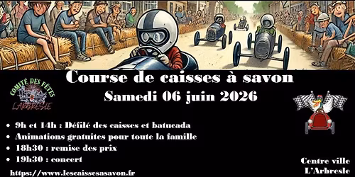 Caisses \u00e0 savon 2026 (L'Arbresle - 69210)