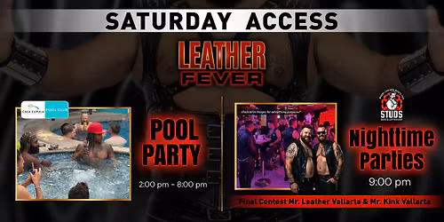 Leather Fever 2025 | SAT S\u00c1B Nov  22nd Individual Party Access | Studs Bar