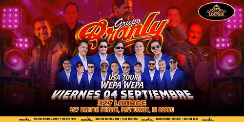 Grupo Branly USA Tour Wepa Wepa - Rhode Island
