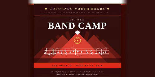 Colorado Youth Bands Summer Band Camp 2026