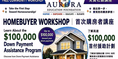NYC HomeFirst $100,000 Down Payment Assistance Workshop
