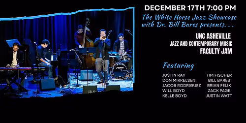 UNCA Jazz w\/ Dr. William Bares