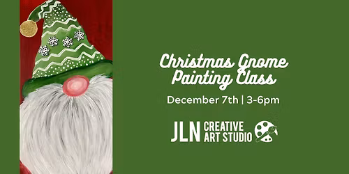 Christmas Gnome Painting Class