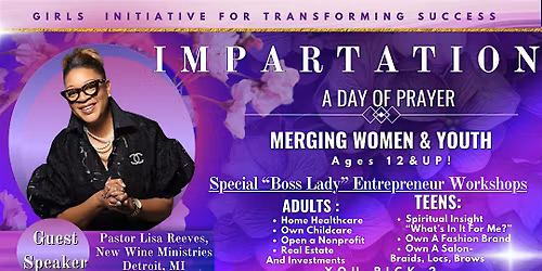 A Day of IMPARTATION; Women and Youth Merging in the Marketplace