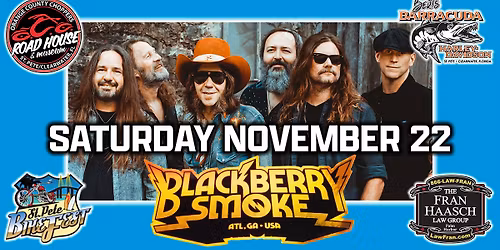 Bert's St. Pete BikeFest: Blackberry Smoke