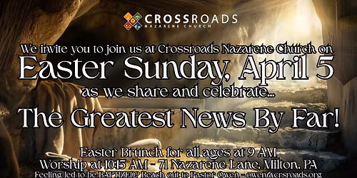 Easter Sunday Brunch\/Worship Service