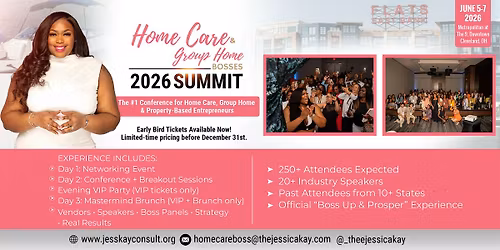Home Care & Group Home 2026 Summit (June 5-7)