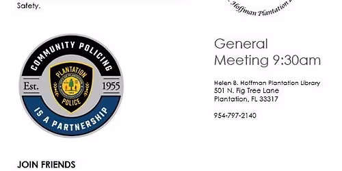 Friends of the Library General Meeting