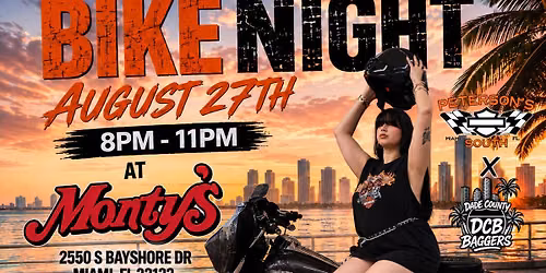 Bike Night at Monty's 