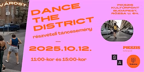DANCE THE DISTRICT - ENGLISH FRIENDLY - community dance event