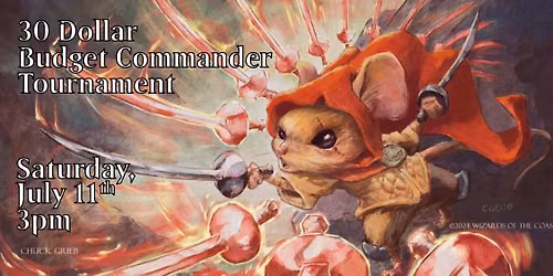 Dirks Presents: $30 Budget Commander Tournament