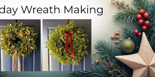 Cellar+Plate Wreath Making Night with Kimberly James-Proctor