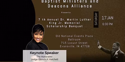 7th Annual Martin Luther King Jr. Memorial Scholarship Banquet