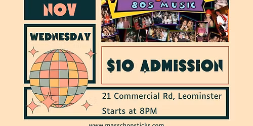 Retro Friendsgiving Night @ Chopsticks w\/ FAST TIMES: 11\/26 Wed 