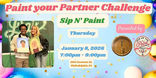 "Partner Painting" Sip N Paint at Tapster PHL (21+)