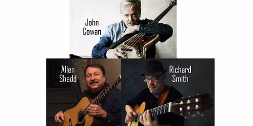 John Cowan with Allen Shadd and Richard Smith at PureLife House of Music