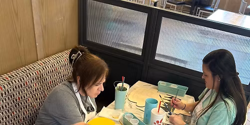 Milkshake and Masterpieces at Chick Fil A Leeds OPEN PAINT